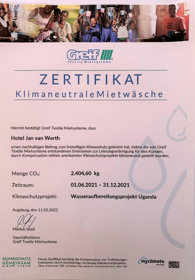 Hotel Jan Van Werth Koblenz  Dış mekan fotoğraf